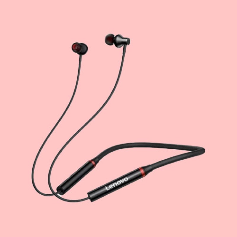 Lenovo HE05X Bluetooth Neckband Earphone Black